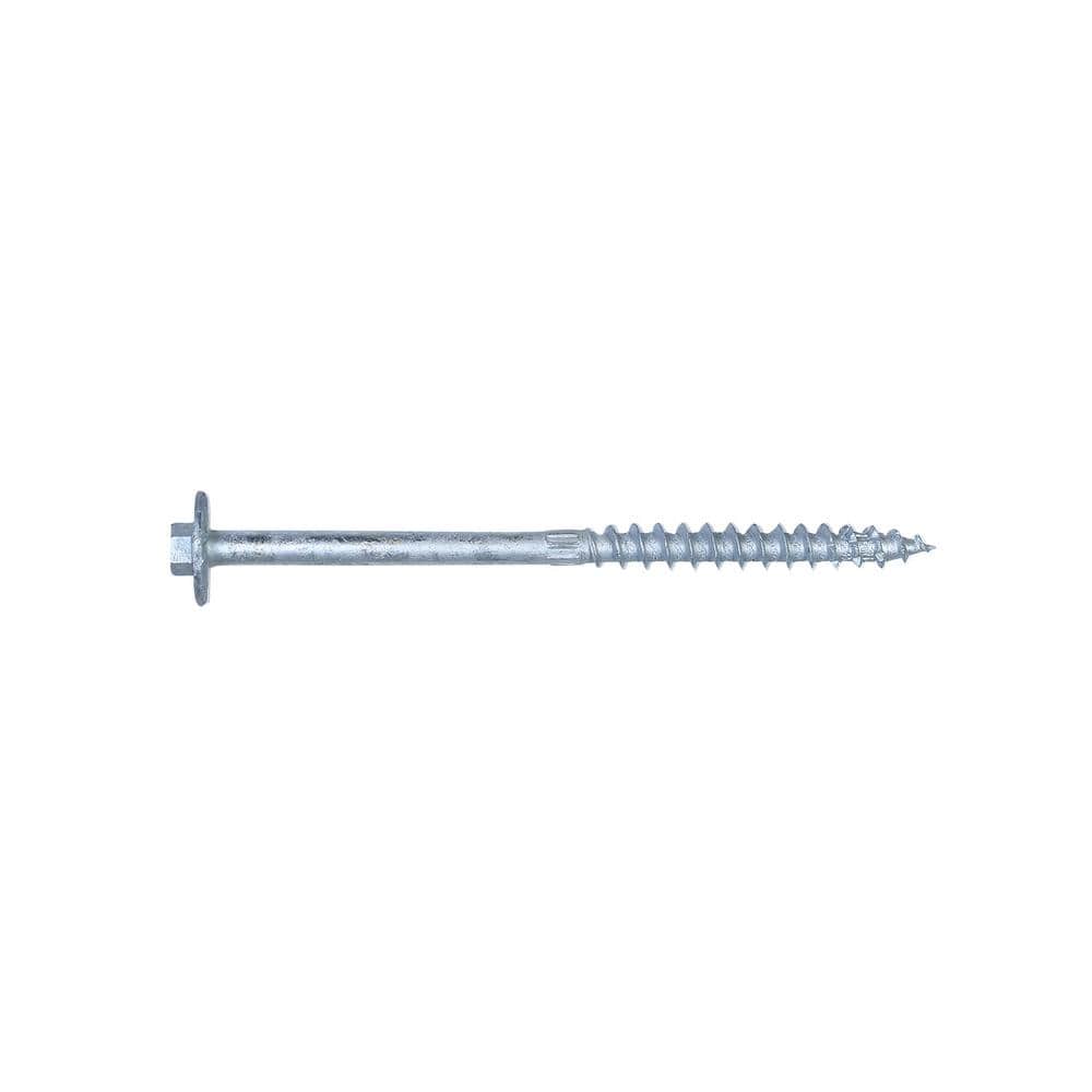 Simpson Strong-Tie 0.276 in. x 6 in. Strong-Drive SDWH Timber-Hex HDG Wood Screw (30-Pack) (2)