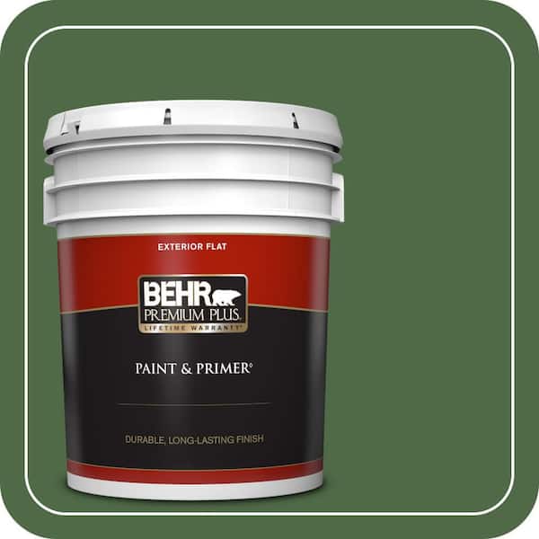 BEHR PREMIUM PLUS #M400-7 Garden Cucumber Enamel & Primer Color Sample (4)