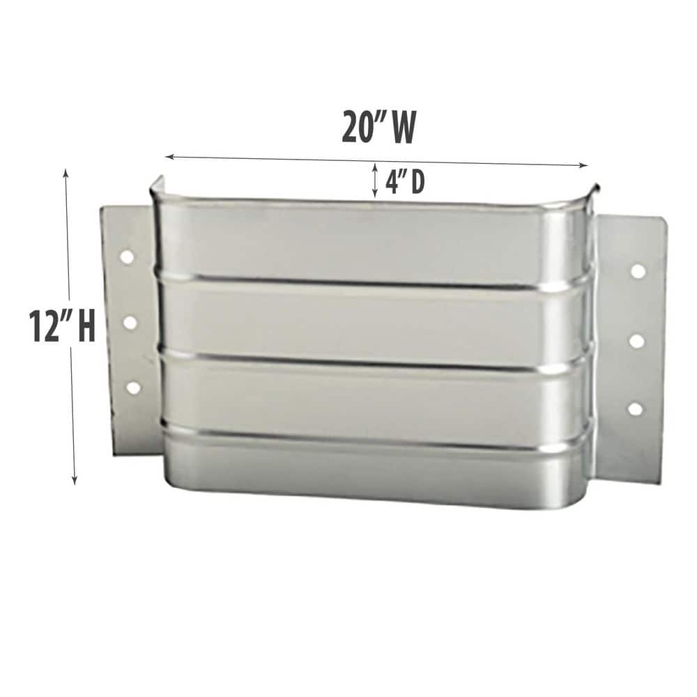SHAPE PRODUCTS 20 in. W x 12 in. H Foundation Vent Well (3)