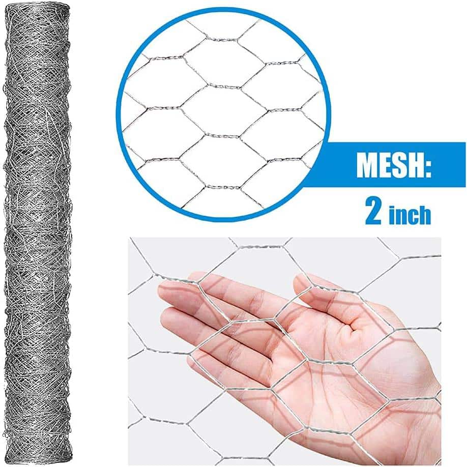 Fencer Wire 6 ft. x 150 ft. 20-Gauge Poultry Netting with 2 in. Mesh (3)
