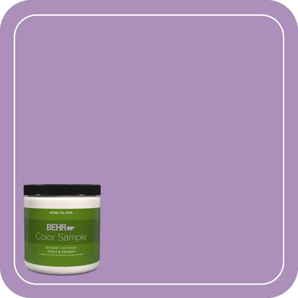 BEHR PREMIUM PLUS #650B-5 Garden Pansy Enamel Low Odor & Primer (1)