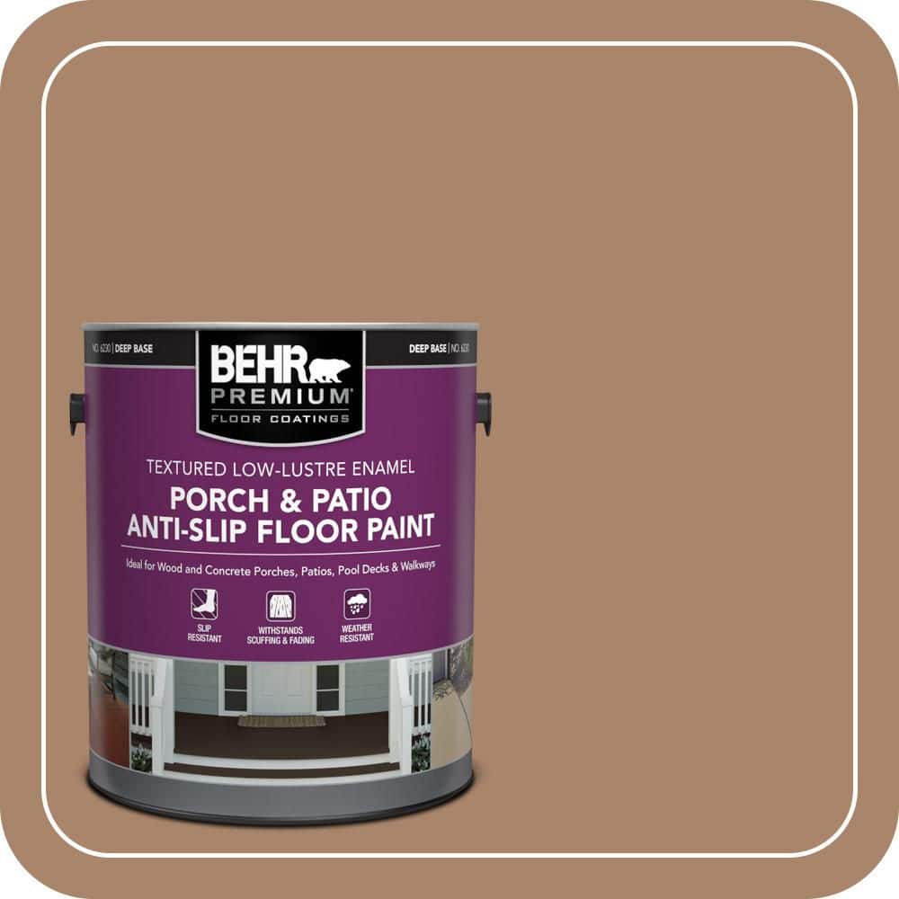 BEHR PREMIUM #S220-5 Textured Low-Lustre Enamel Interior/Exterior Porch and Patio Anti-Slip Floor Paint (1)