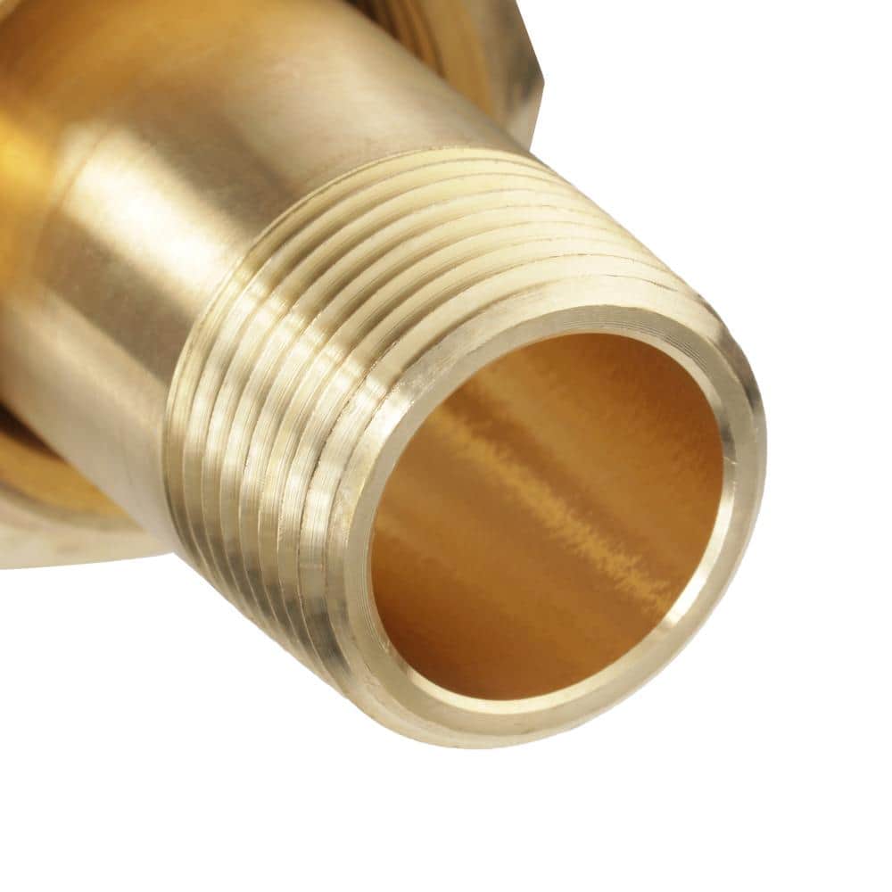 Everbilt 1 in. FIP x 3/4 in. MIP Brass Meter Spud Fitting (3)
