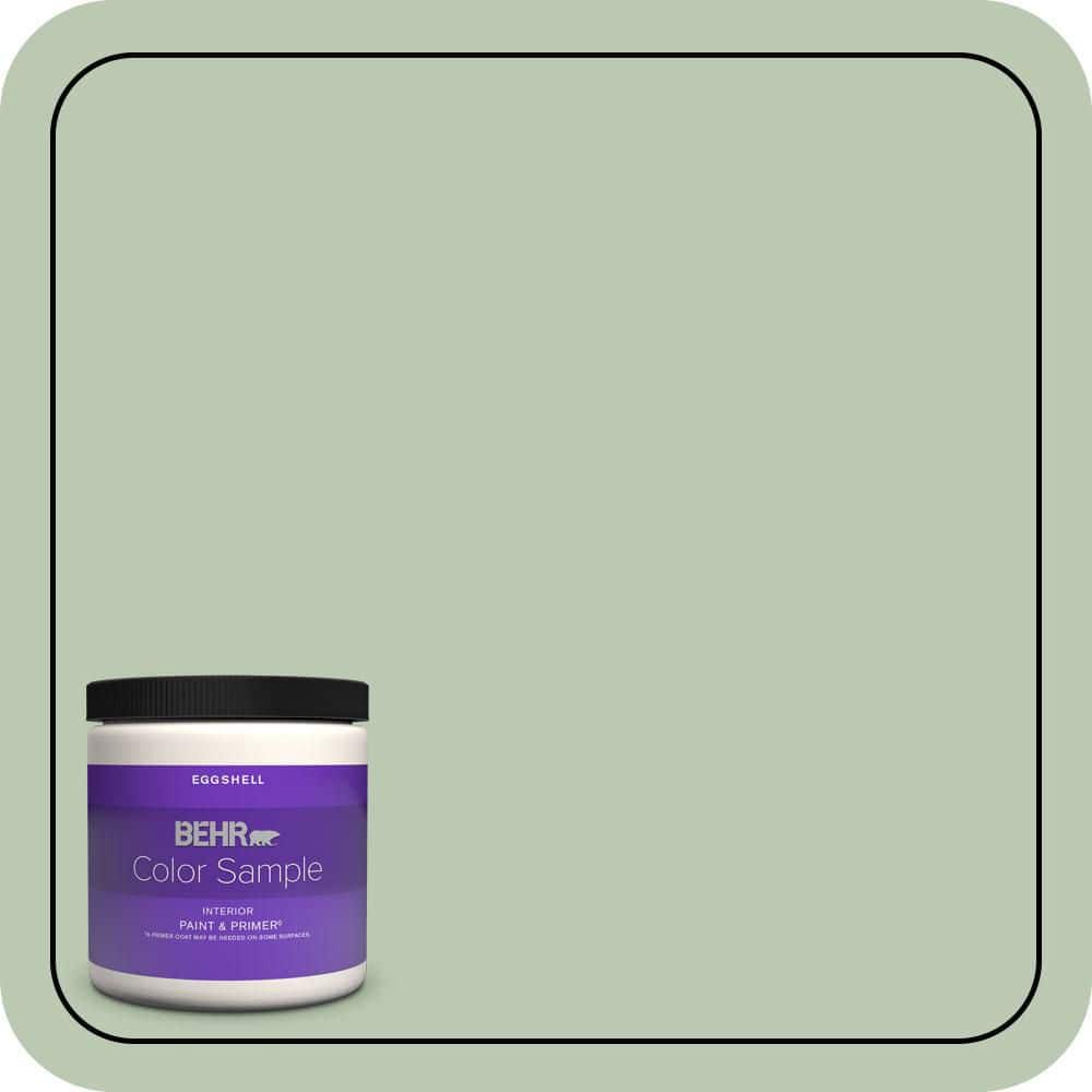BEHR PREMIUM PLUS #440E-3 Topiary Tint Interior/Exterior Paint & Primer Color Sample (1)