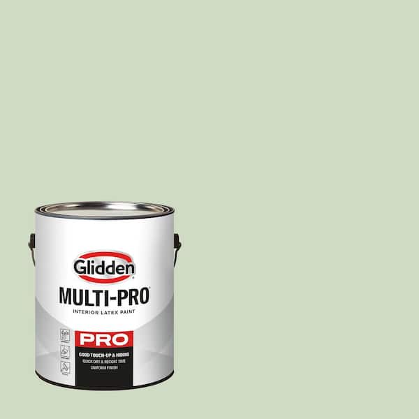 Glidden Multi-Pro 1 gal. PPG1121-3 Pale Moss Green Ultra Flat Interior Paint (2)