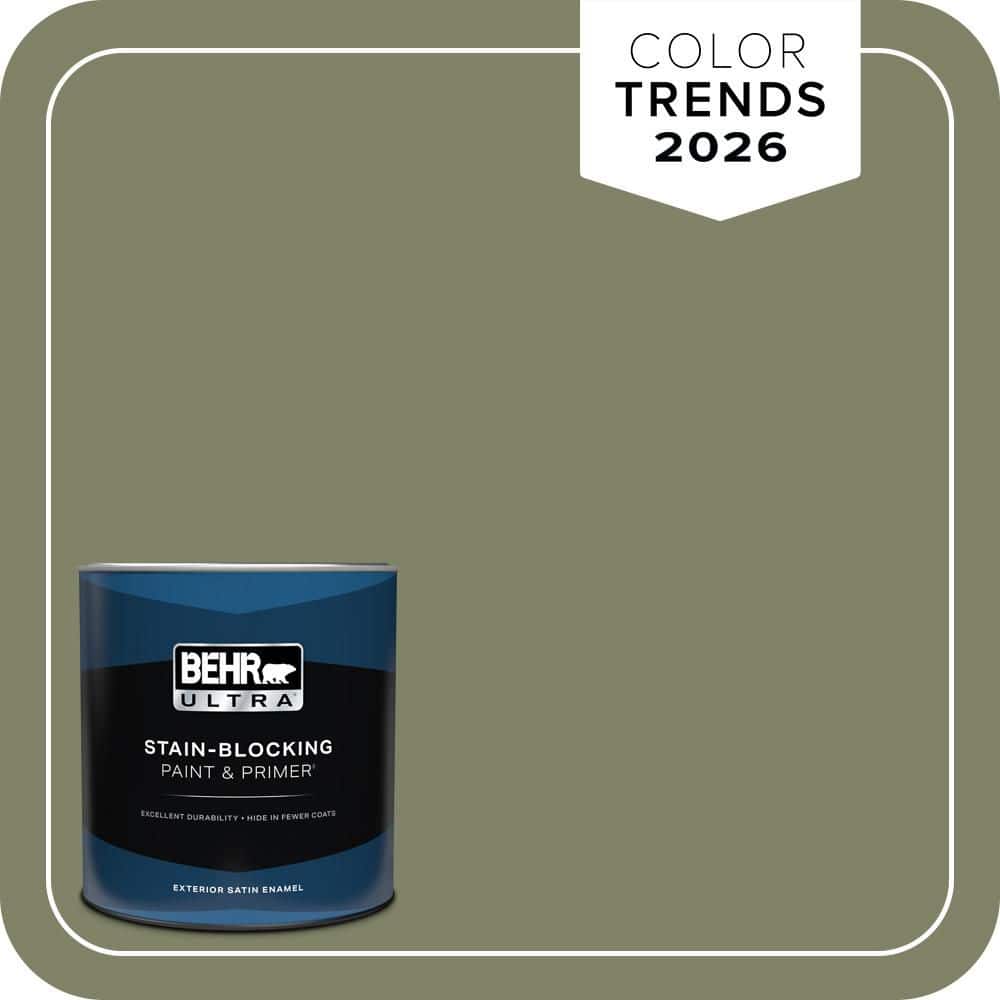 BEHR ULTRA 1 qt. #S380-6 Ecological Satin Enamel Exterior Paint & Primer