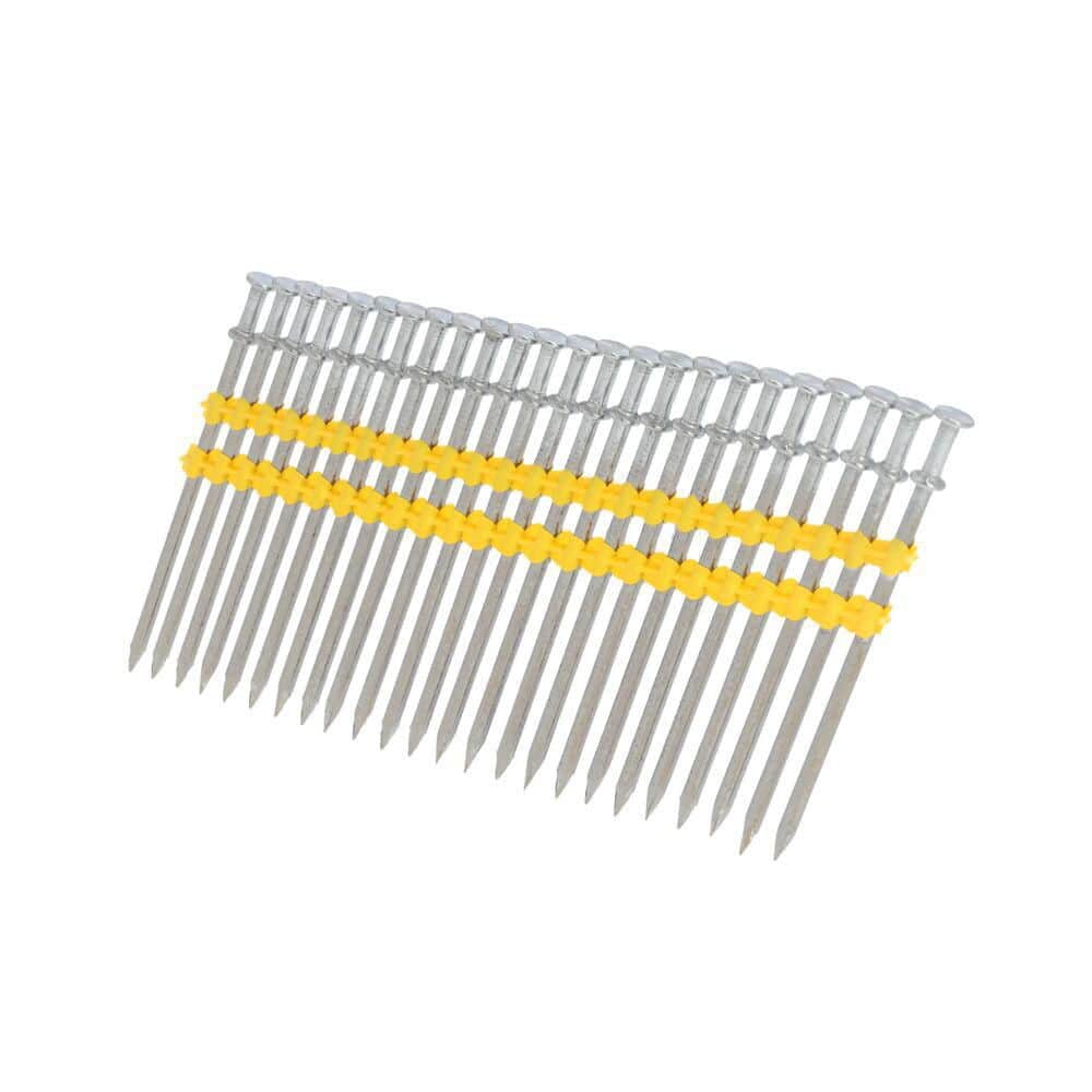 DEWALT 3-1/2 in. x 0.131 in. 21° Collated Bright Finish Duplex Nails (2000-Pack) (3)