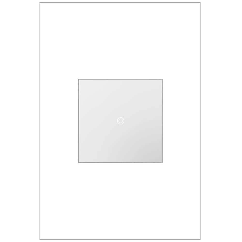 Legrand adorne sofTap Amp Single-Pole/3-Way Switch with Microban