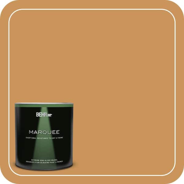 BEHR PREMIUM PLUS #M250-5 Burnt Pumpkin Enamel Low Odor & Primer (3)
