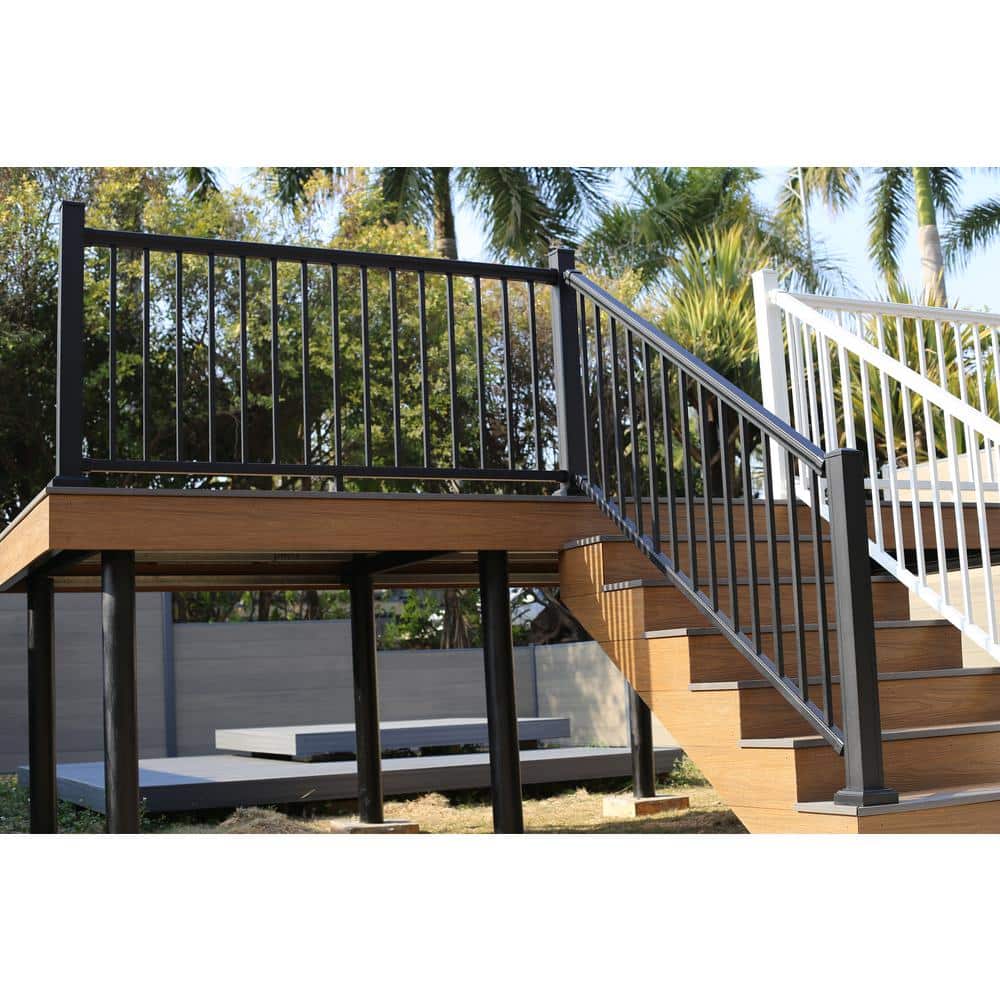 NewTechWood Allure Aluminum Preassembled Rail Angled Bracket (2)