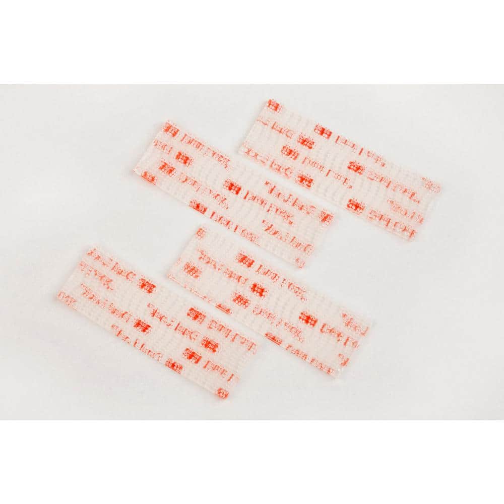 Scotch 1 in. x 3 in. Clear Extreme Fasteners, 4 Strips, 2 Sets (4)