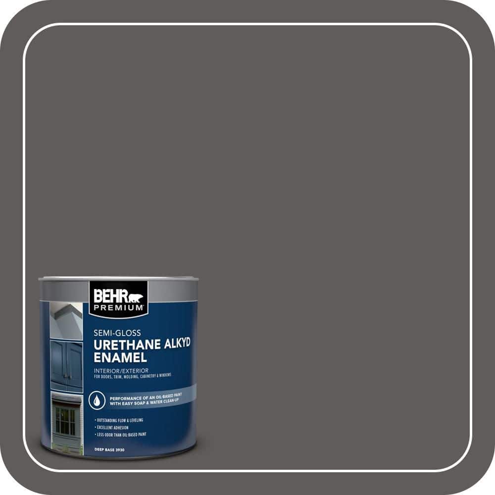 BEHR PREMIUM 1 qt. #PPU18-19 Intellectual Semi-Gloss Enamel Urethane Alkyd Interior/Exterior Paint (1)