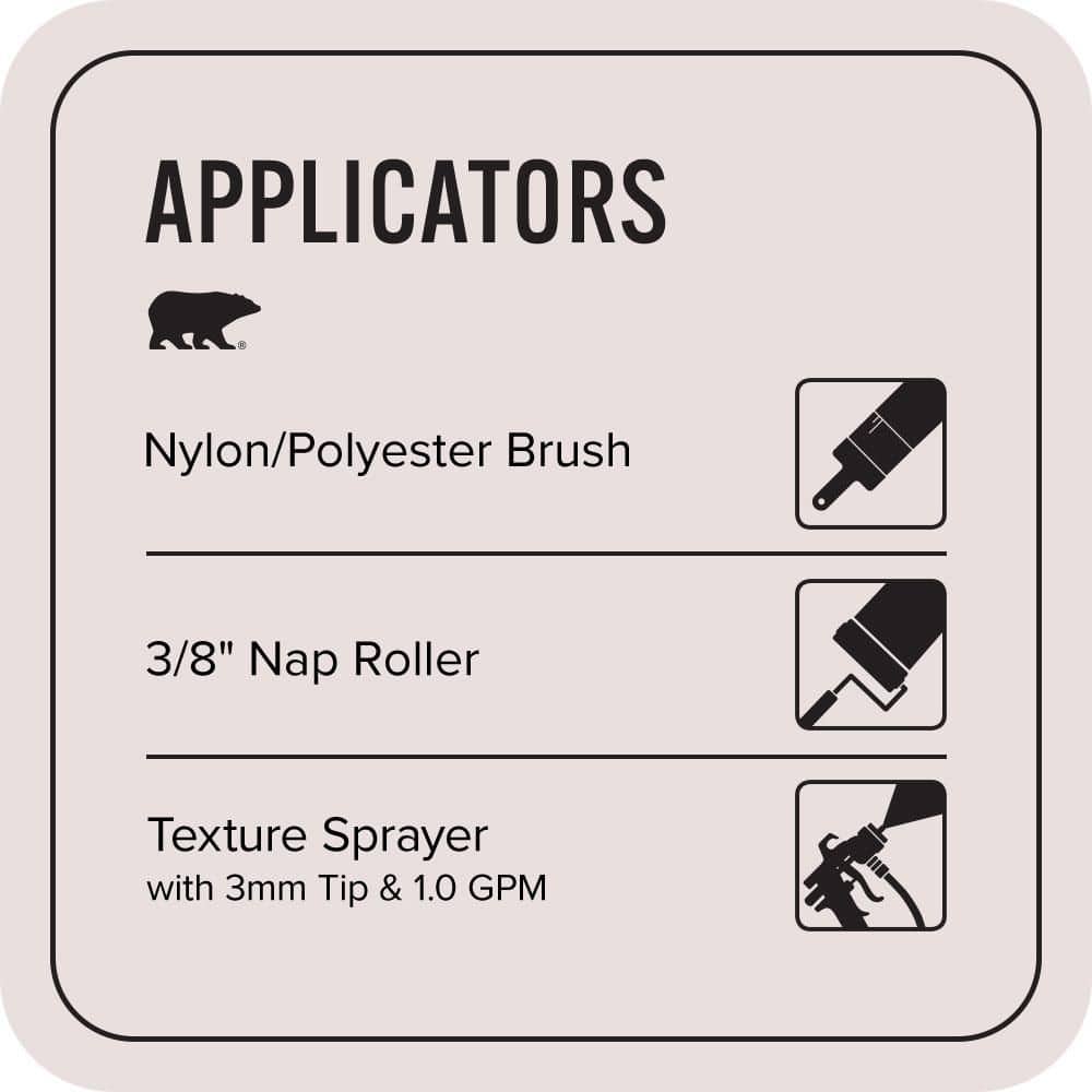 BEHR PREMIUM #N120-1 Textured Low-Lustre Enamel Interior/Exterior Porch and Patio Anti-Slip Floor Paint (4)