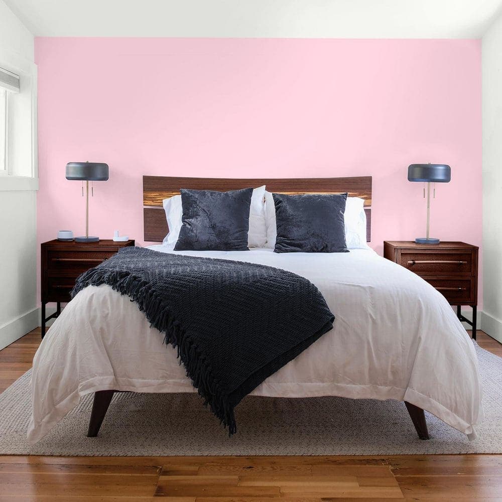 Glidden Ultra-Hide 1 Gal. PPG1182-3 Pale Primrose Ultra Flat Interior Paint (4)
