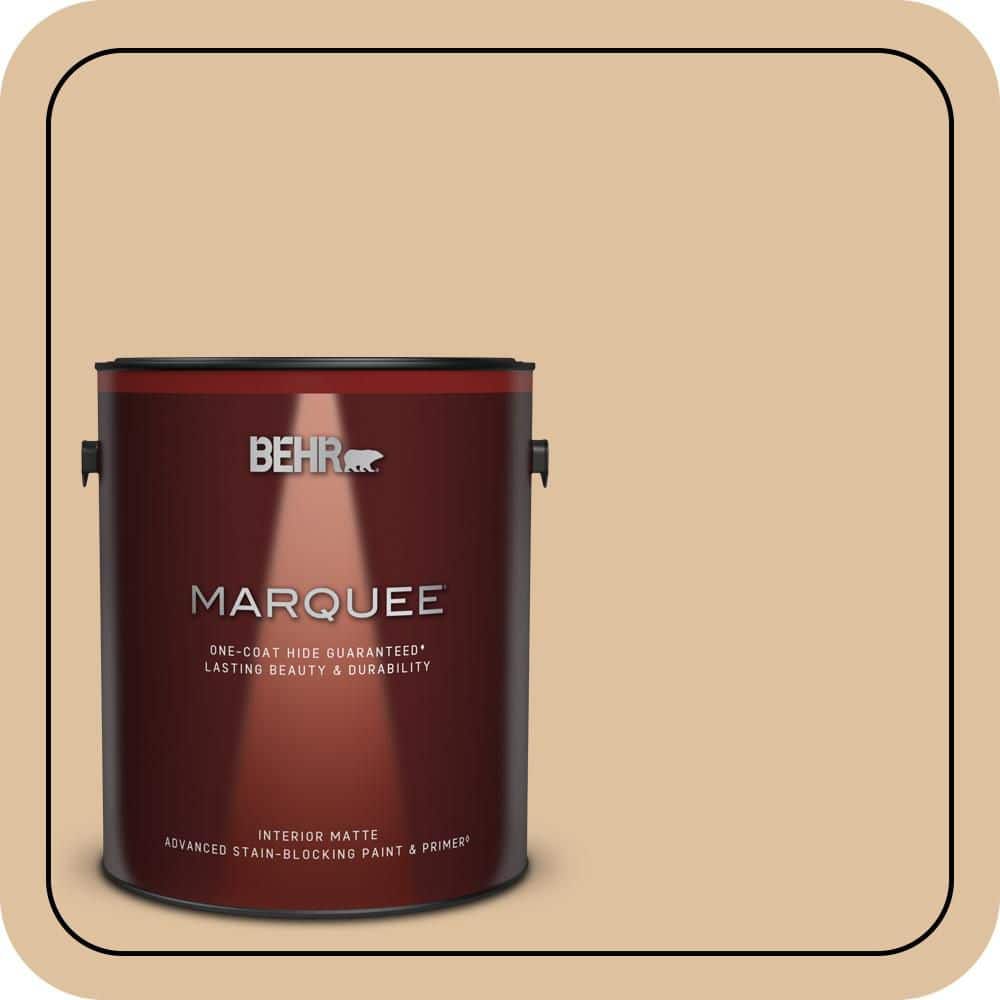 BEHR MARQUEE 1 gal. #S290-3 Slender Reed Matte Interior Paint & Primer