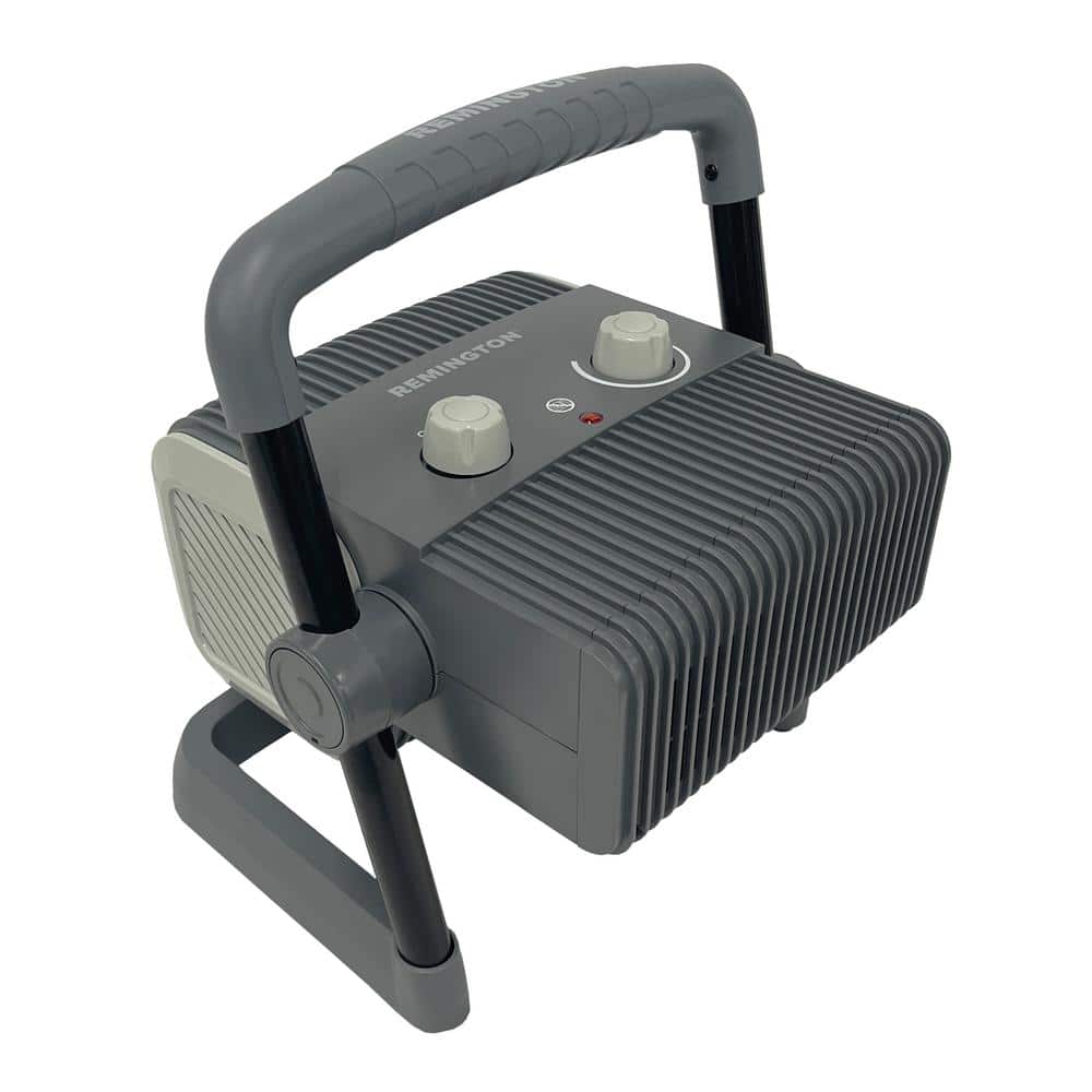 Remington 5,100 BTU Electric Fan Heavy-Duty Space Heater with Adjustable Heat Angle