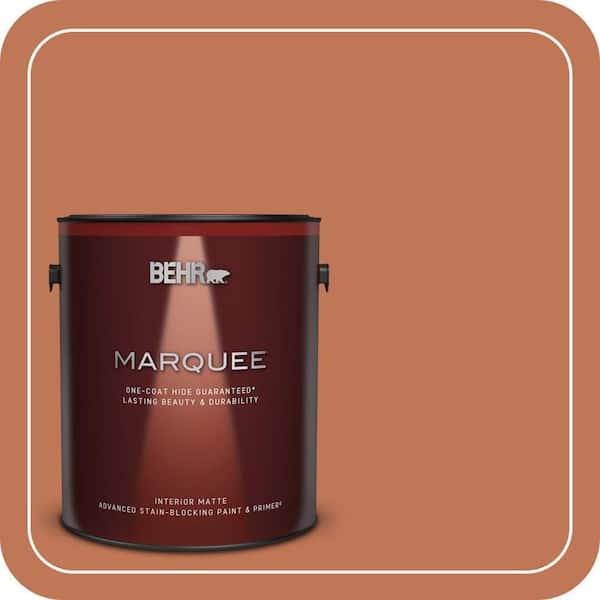 BEHR MARQUEE 1 gal. #PPU3-01 Moroccan Sky Matte Interior Paint & Primer (2)