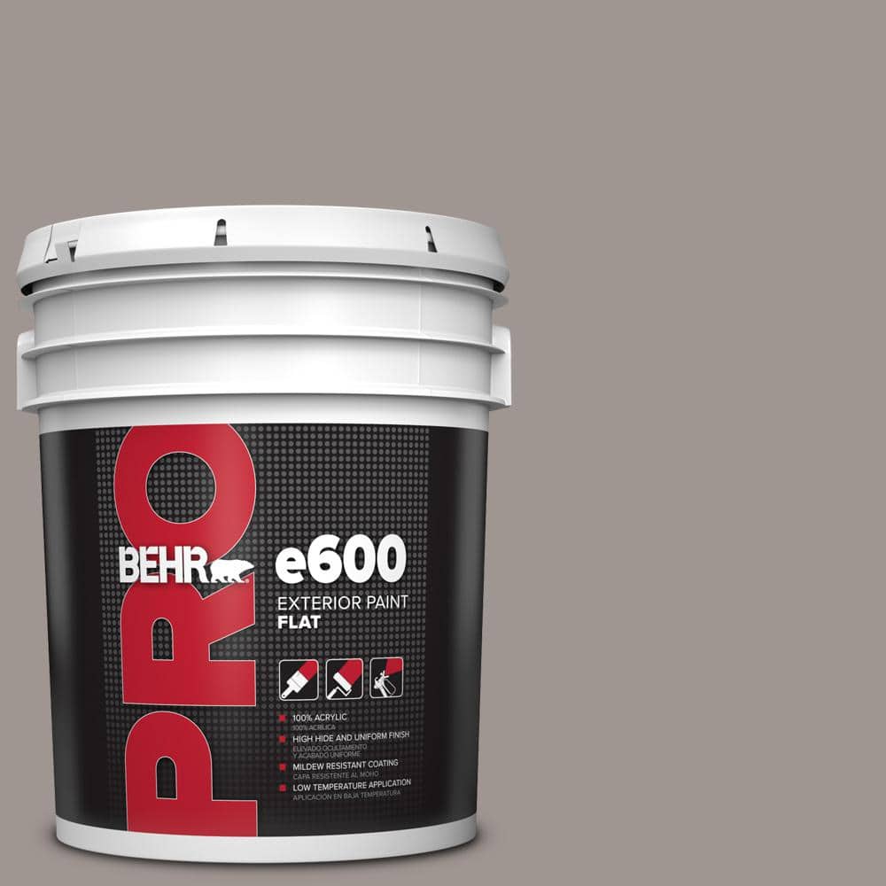 BEHR PRO 5 gal. #790B-4 Puddle Flat Exterior Paint
