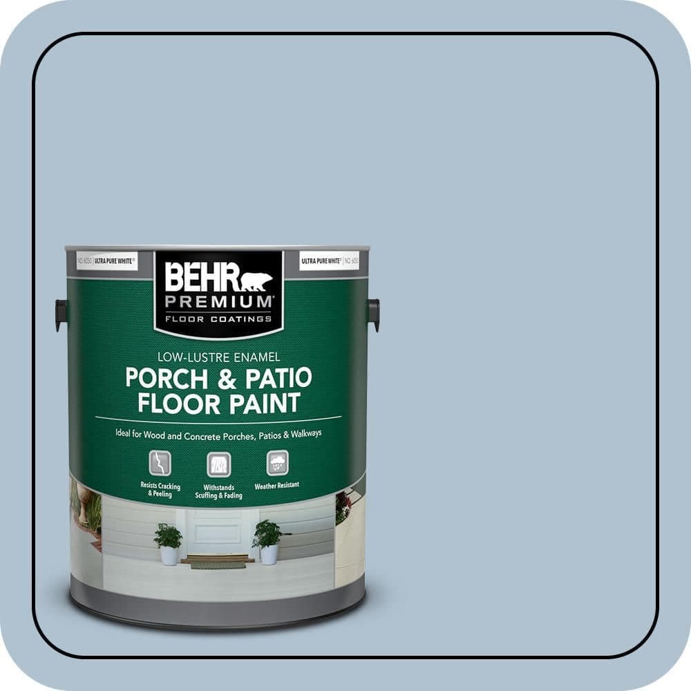 BEHR PREMIUM #S510-2 Low-Lustre Enamel Interior/Exterior Porch and Patio Floor Paint (1)