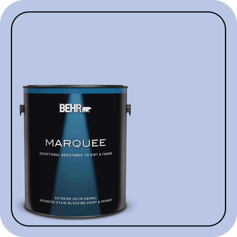 BEHR MARQUEE 1 gal. #590A-3 Beautiful Dream Satin Enamel Exterior Paint & Primer