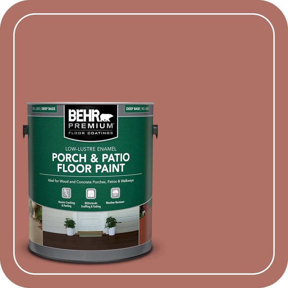 BEHR PREMIUM #PPF-20 Low-Lustre Enamel Interior/Exterior Porch and Patio Floor Paint (1)