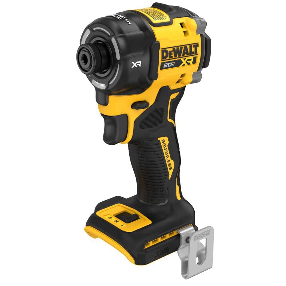 DEWALT 20V XR Brushless Cordless 1/4 in. Quiet Hydraulic Impact Driver (Tool-Only) (3)