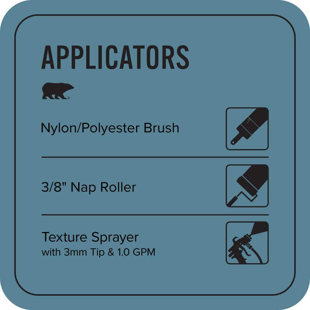 BEHR PREMIUM #S480-5 Textured Low-Lustre Enamel Interior/Exterior Porch and Patio Anti-Slip Floor Paint (4)