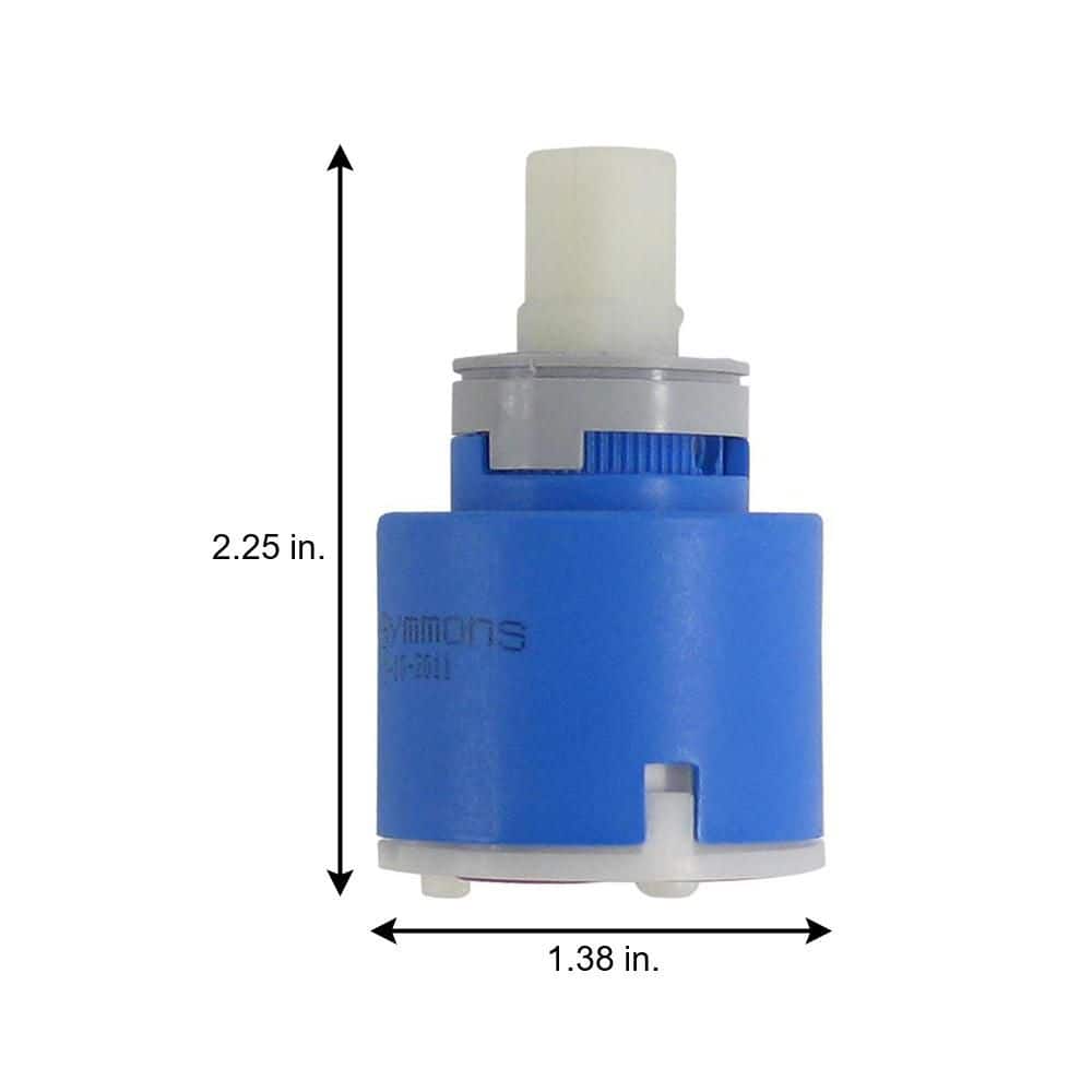 Everbilt 2 1/4 in. Single-Lever Cartridge for Shower Faucets Replaces Gerber 92-298, Symmons KN-4 and More (3)
