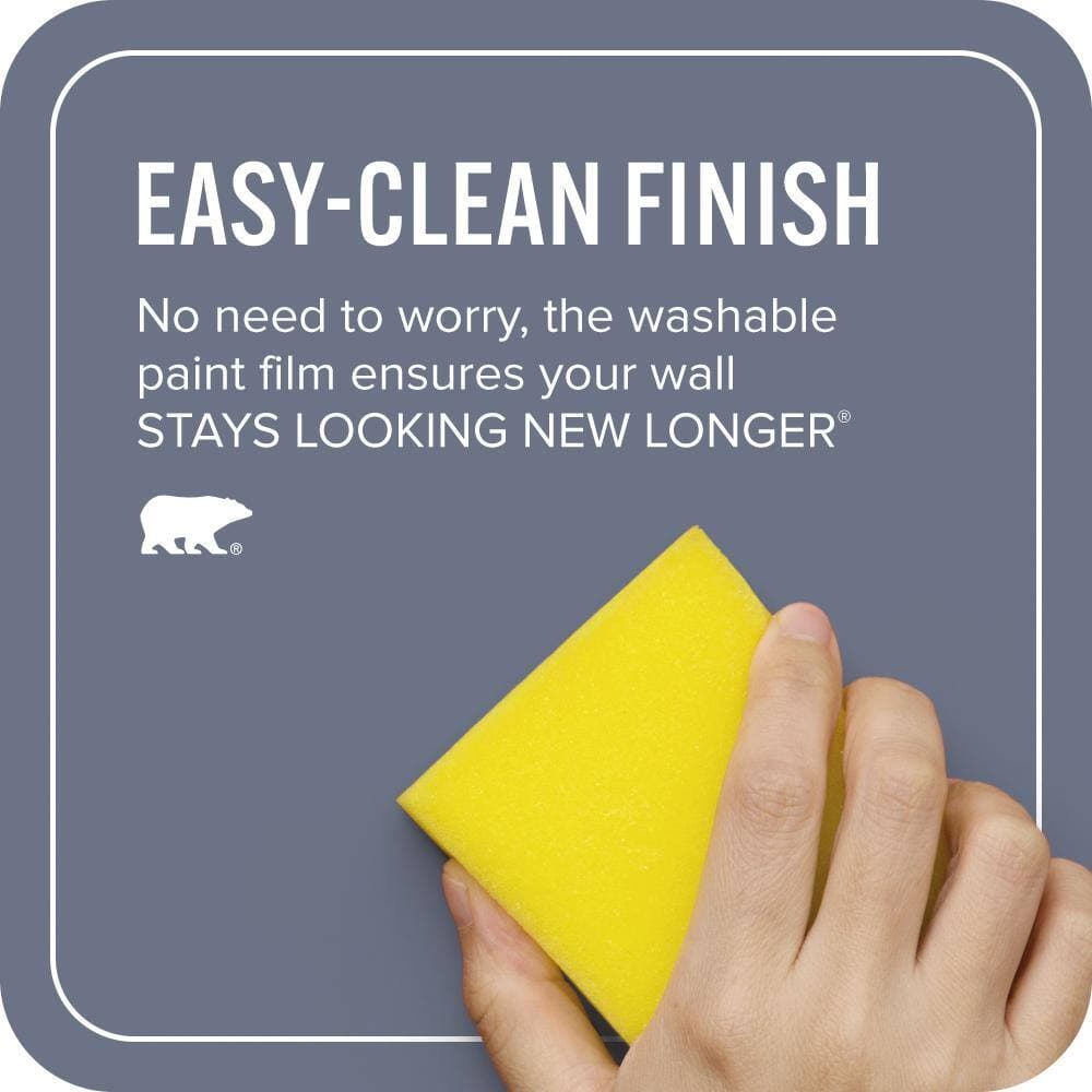 BEHR ULTRA 1 gal. #PPU16-17 Blue Aura Extra Durable Flat Interior Paint & Primer (4)