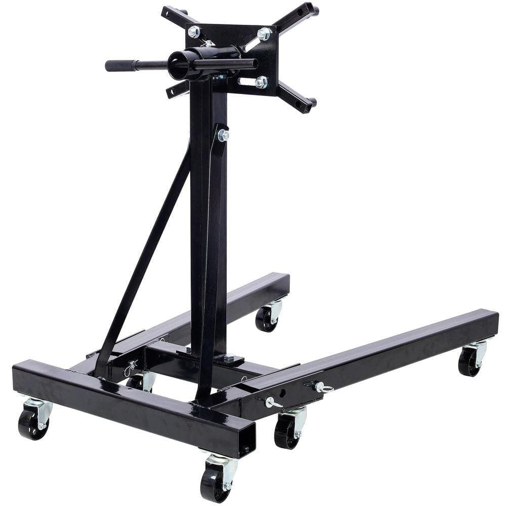Miscool Ami 2000LB Folding Engine Stand with 360 Degree Adjustable Mounting Head Black (1)