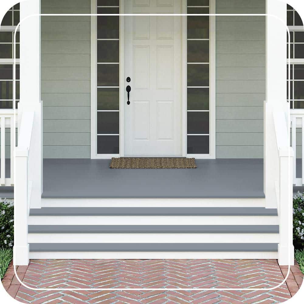 BEHR PREMIUM #BXC-88 Textured Low-Lustre Enamel Interior/Exterior Porch and Patio Anti-Slip Floor Paint (2)