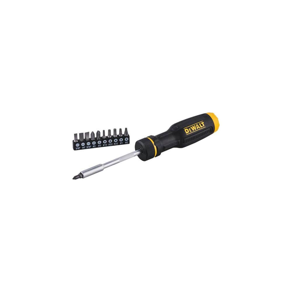 DEWALT Ratcheting Multi-Bit Screwdriver Set (11-Piece) (1)