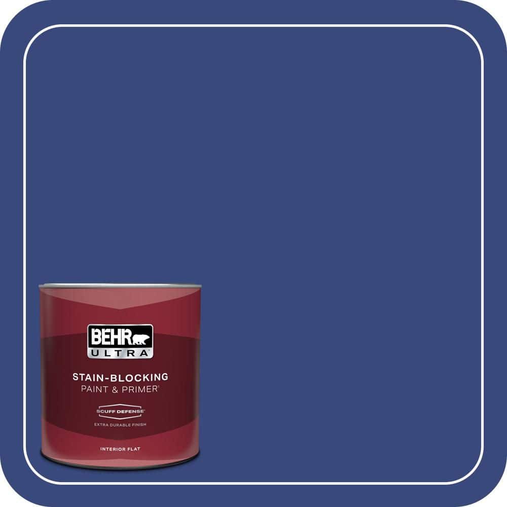 BEHR ULTRA 1 qt. #MQ5-49 Expressionism Extra Durable Flat Interior Paint & Primer