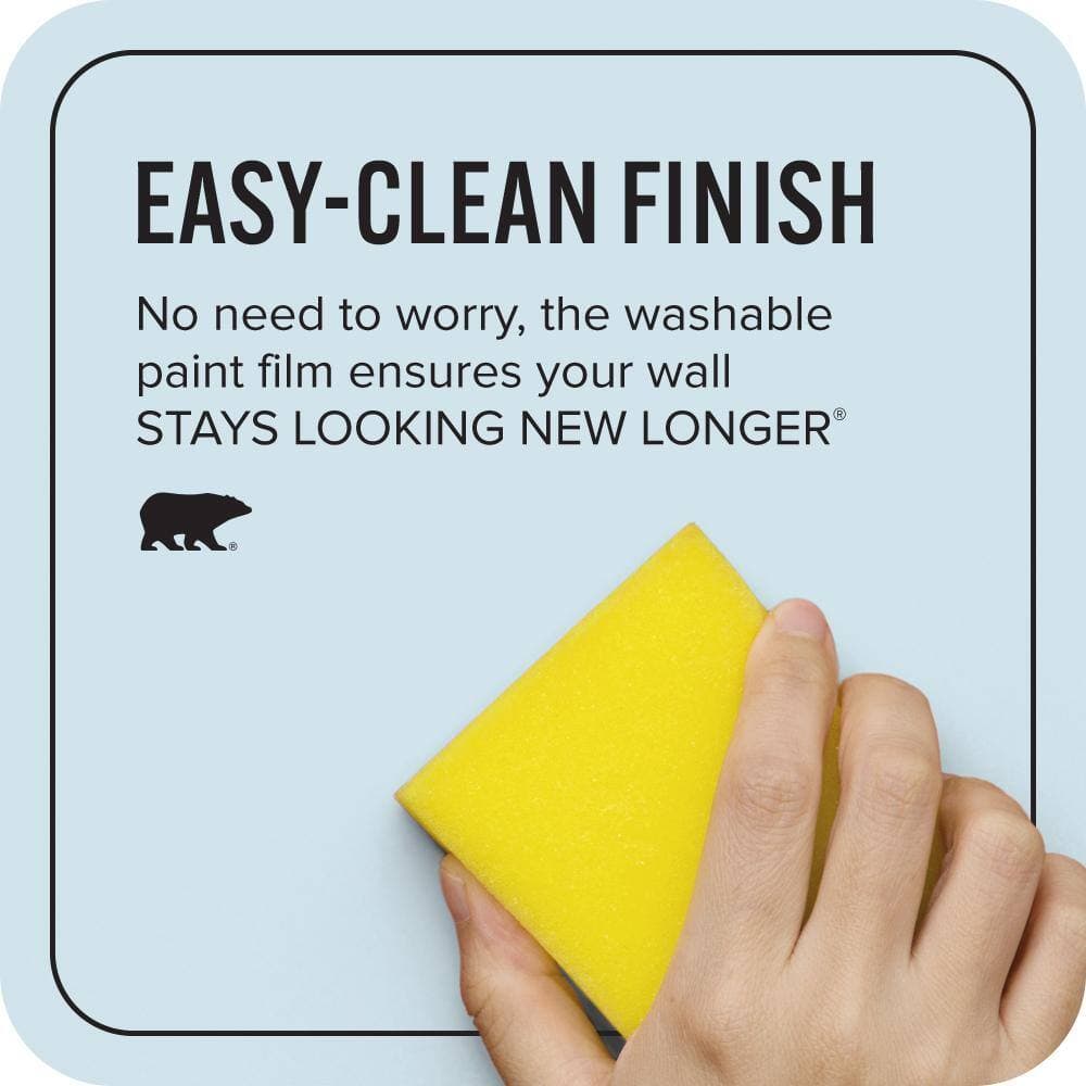 BEHR ULTRA 1 gal. #550A-1 Sea Sprite Extra Durable Flat Interior Paint & Primer (4)