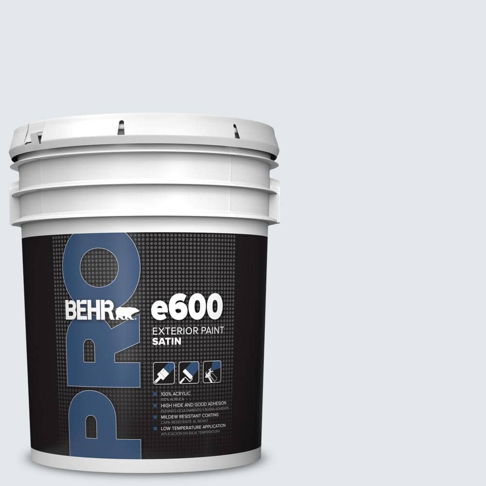 BEHR PRO 5 gal. #610E-2 Winter Day Satin Exterior Paint (1)