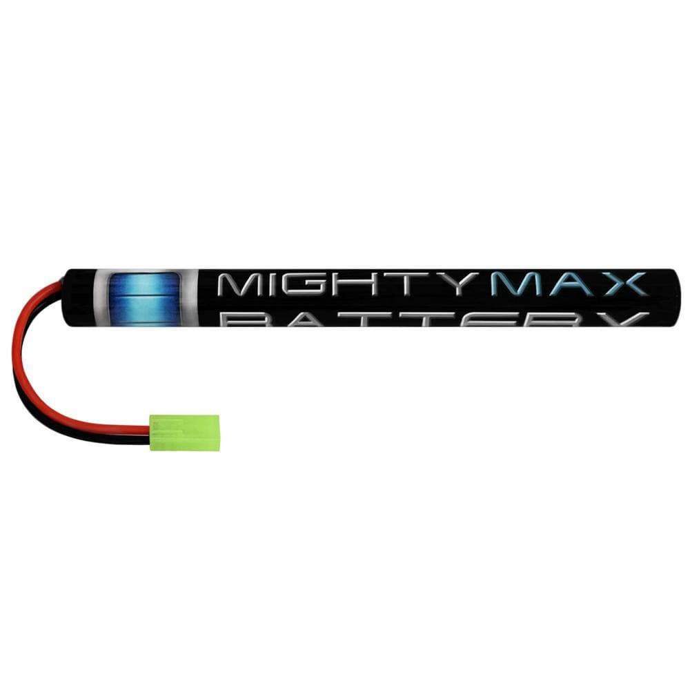 MIGHTY MAX BATTERY 8. 4V NiMH 1600mAh Replacement Battery for AK Airsoft AEG Rifle UM-234 (3)