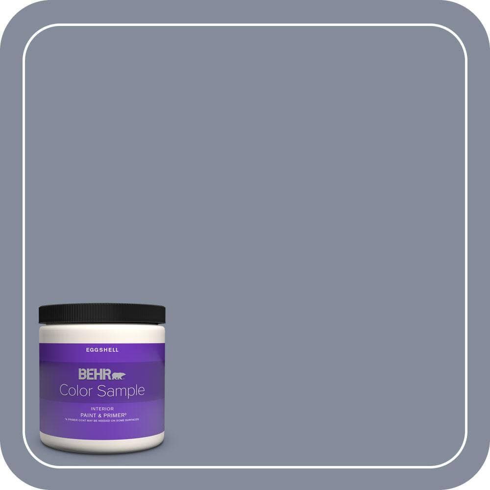 BEHR PREMIUM PLUS 8 oz. #MQ5-12 Applause Please Eggshell Enamel Interior Paint & Primer Color Sample
