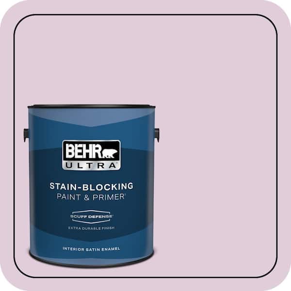BEHR PREMIUM PLUS #M110-2 Cassia Buds Enamel Low Odor & Primer (4)