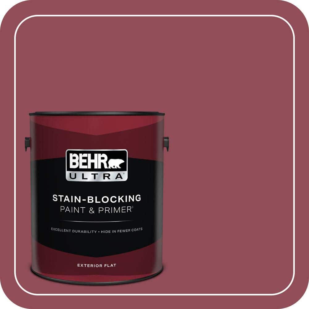 BEHR ULTRA 1 gal. #MQ1-05 Rialto Flat Exterior Paint & Primer