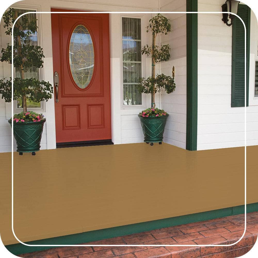 BEHR PREMIUM 1 gal. #MQ4-07 Radiance Low-Lustre Enamel Interior/Exterior Porch and Patio Floor Paint (2)