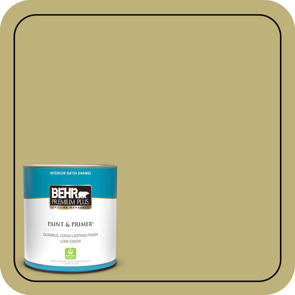BEHR PREMIUM PLUS #MQ6-60 Everglade Flat Interior/Exterior Paint & Primer Color Sample