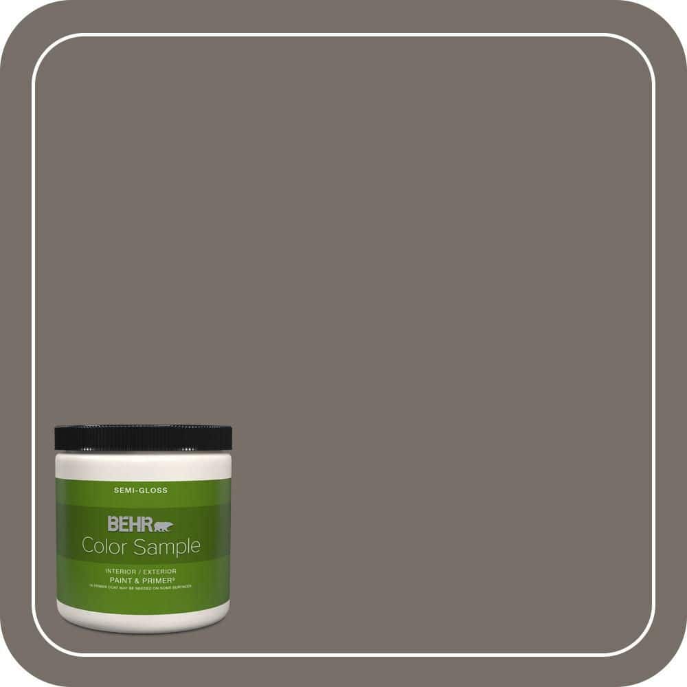 BEHR PREMIUM PLUS #BNC-37 Gray Owl Enamel Low Odor & Primer (1)