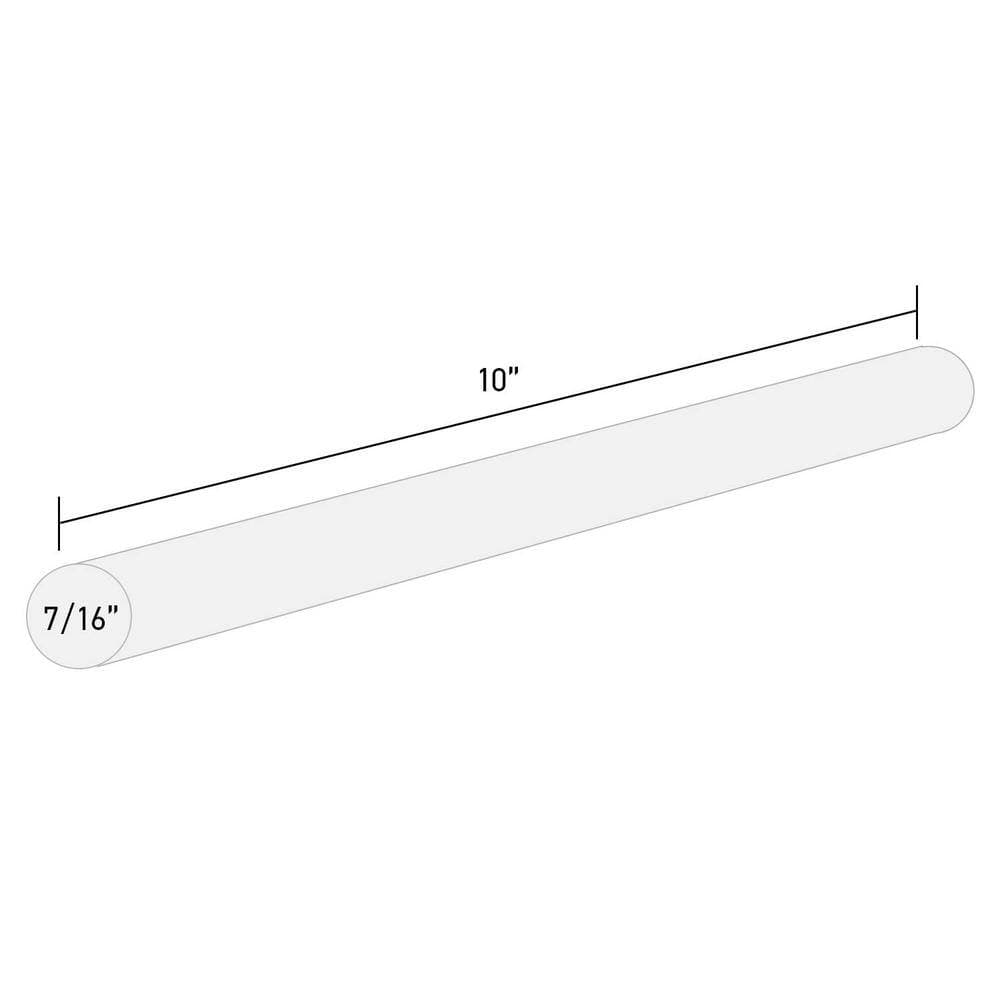 Surebonder 7/16 in. x 10 in. Hot Melt Glue Sticks General Purpose All Temperature Clear 5 lbs. Approximately (94-Sticks) (3)