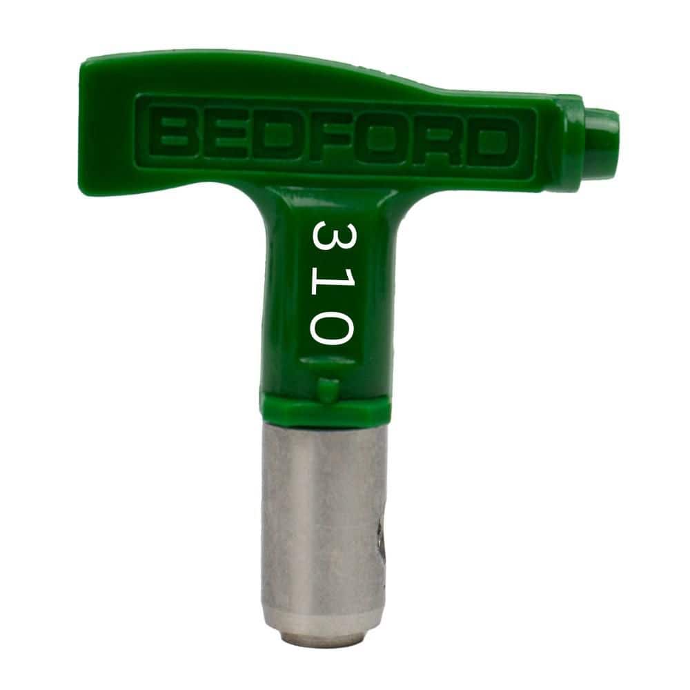 BEDFORD Fine Finish Low Pressure 310 0.010 Large Barrel Paint Sprayer Tip