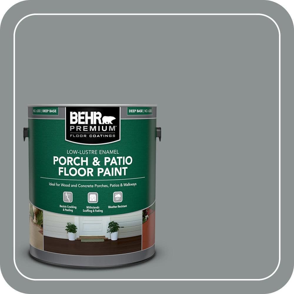 BEHR PREMIUM #SC-125 Low-Lustre Enamel Interior/Exterior Porch and Patio Floor Paint (1)