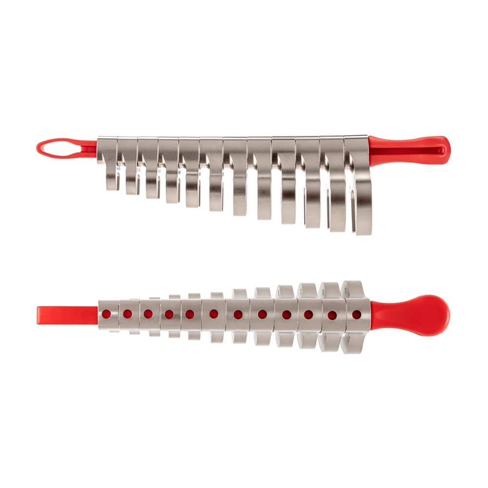 TEKTON 8 mm-19 mm 3/8 in. Drive Crowfoot Wrench Set with Key (12-Piece) (3)
