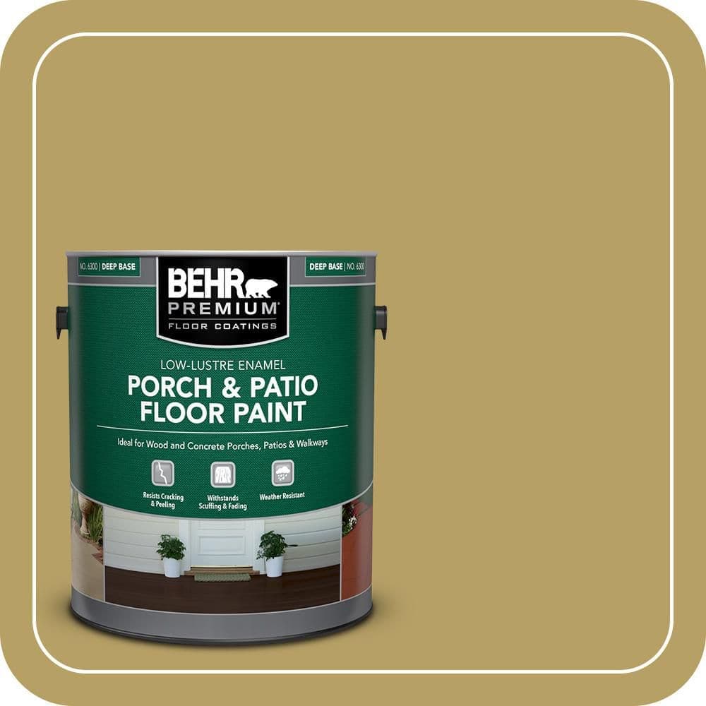 BEHR PREMIUM #PPU6-19 Textured Low-Lustre Enamel Interior/Exterior Porch and Patio Anti-Slip Floor Paint (1)