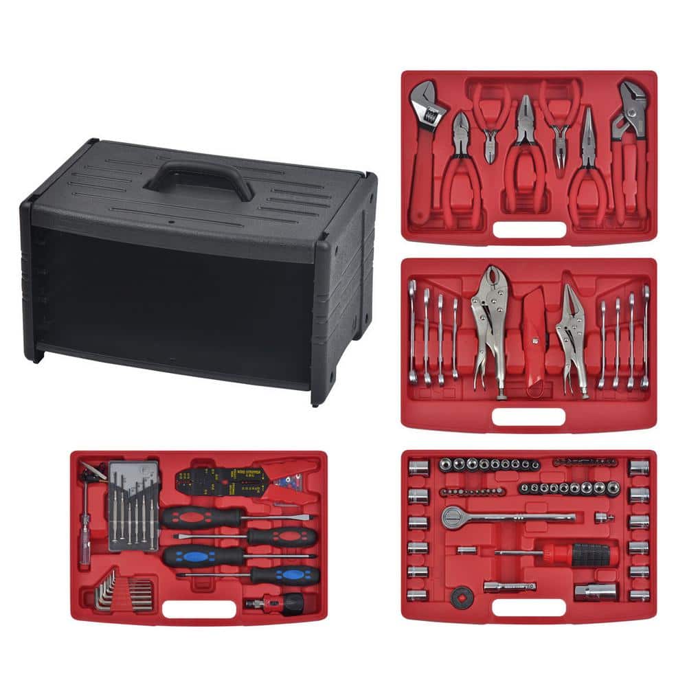 KING 4-Drawer Tool Chest with Complete Combination Tool Set (99-Piece) (3)