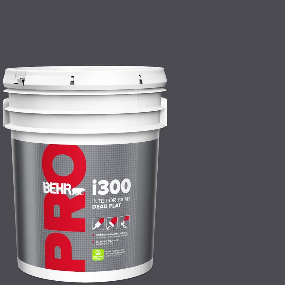 BEHR PRO 5 gal. #N560-7 Limoscene Dead Flat Interior Paint