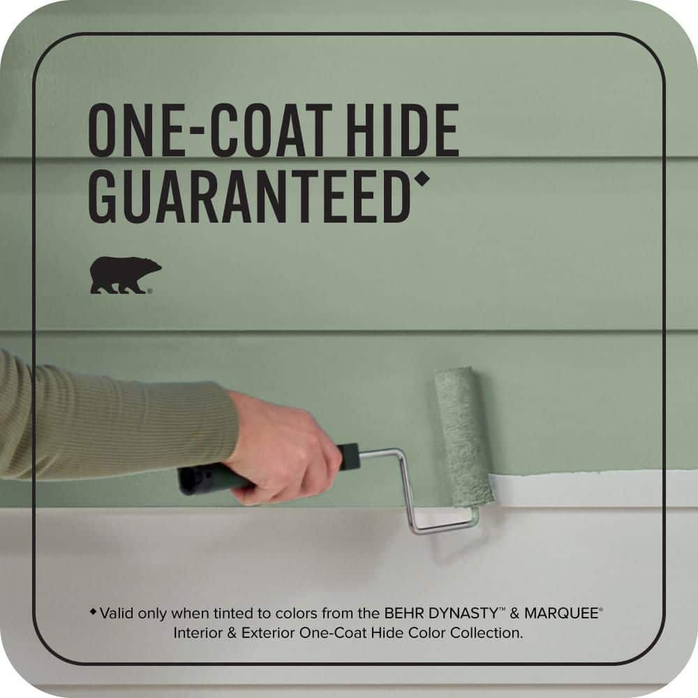 BEHR MARQUEE 5 gal. #440F-4 Athenian Green Satin Enamel Exterior Paint & Primer (3)